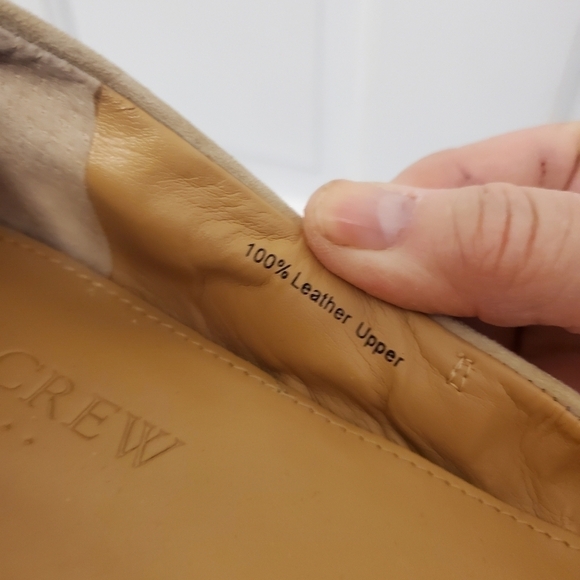 J. CREW Anya Beige Suede Ballet Style Flats Size 9.5, Casual - Picture 9 of 11